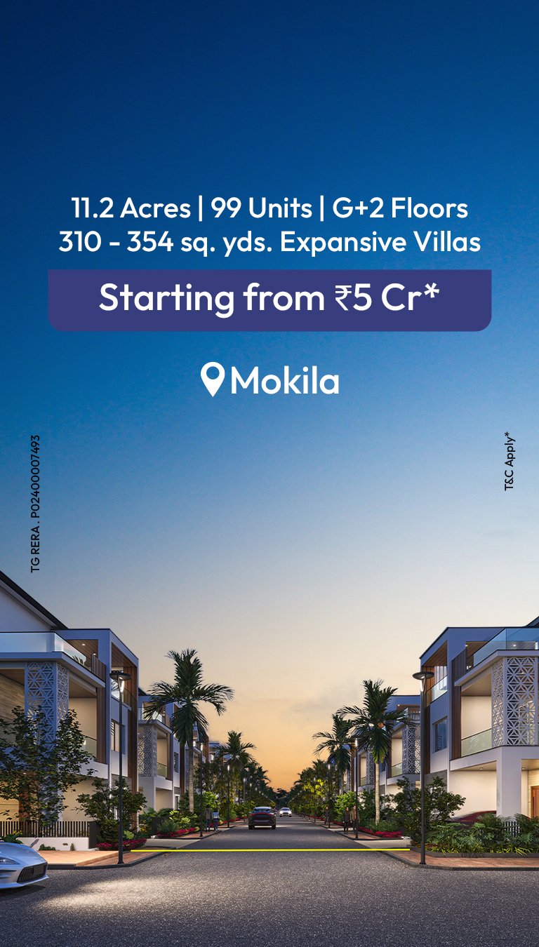 best villas in Hyderabad